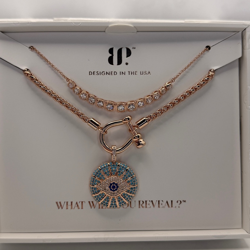 Bomb Party Luxe Layers 2026 ‘Art Is Never Finished ’ Rose Gold ( Evil Eye)